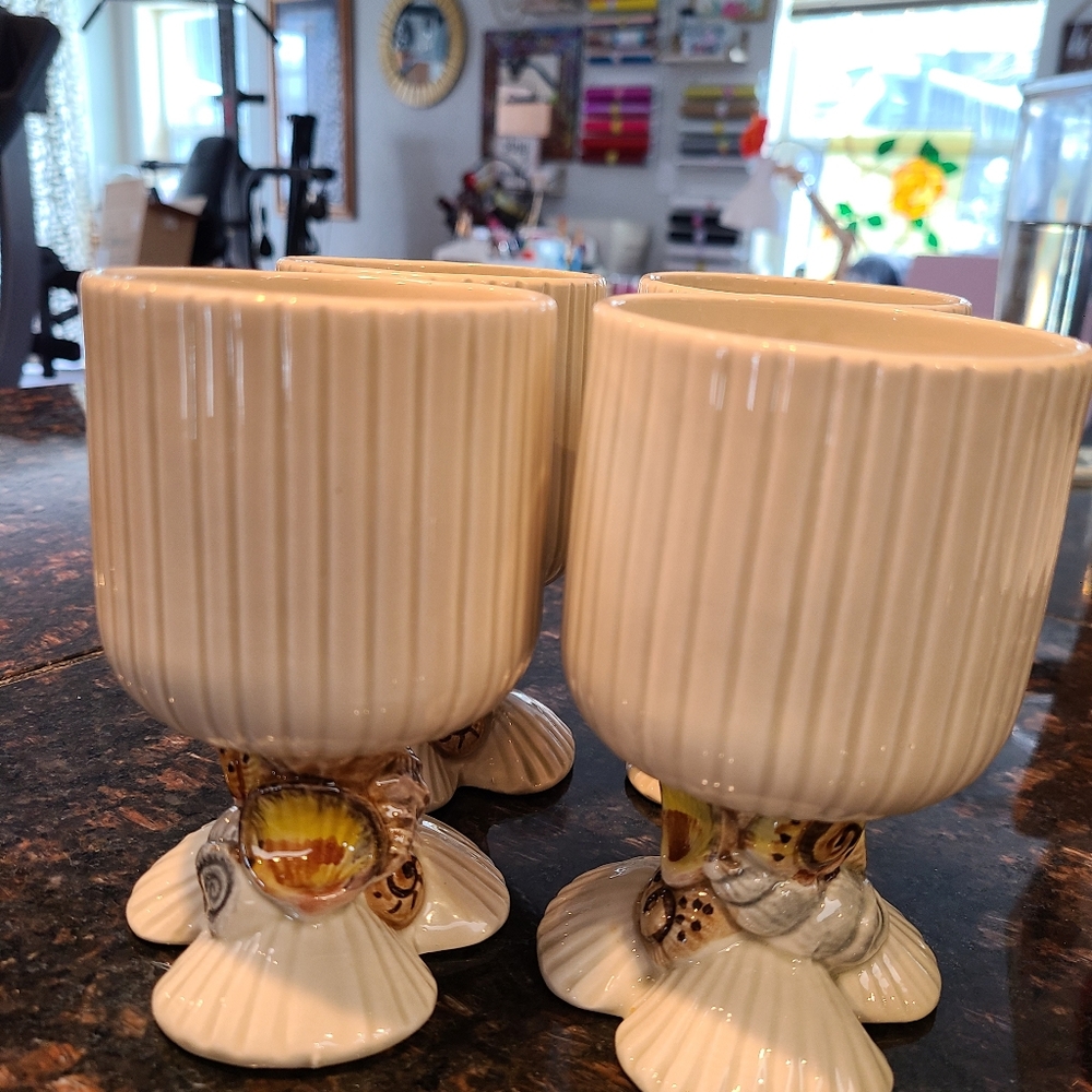 Fitz and Floyd vintage goblets